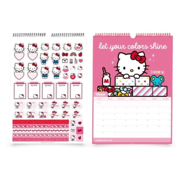 Mooving Calendario 2026 Hello Kitty 40x30cm