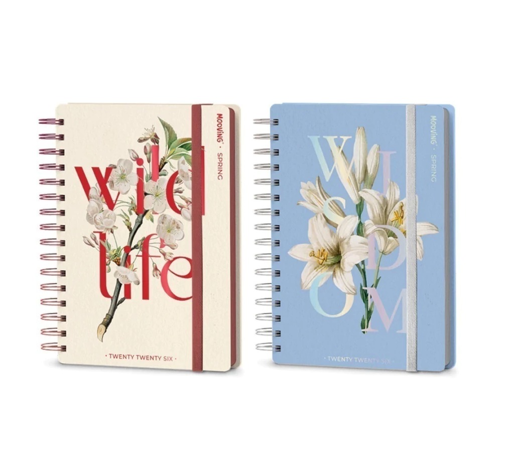 Mooving Agenda 2026 Spring 15x21cm Semana A La Vista