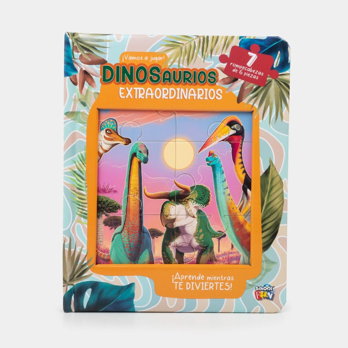 595277-1200-auto School Fun Rompecabezas Dinosaurios