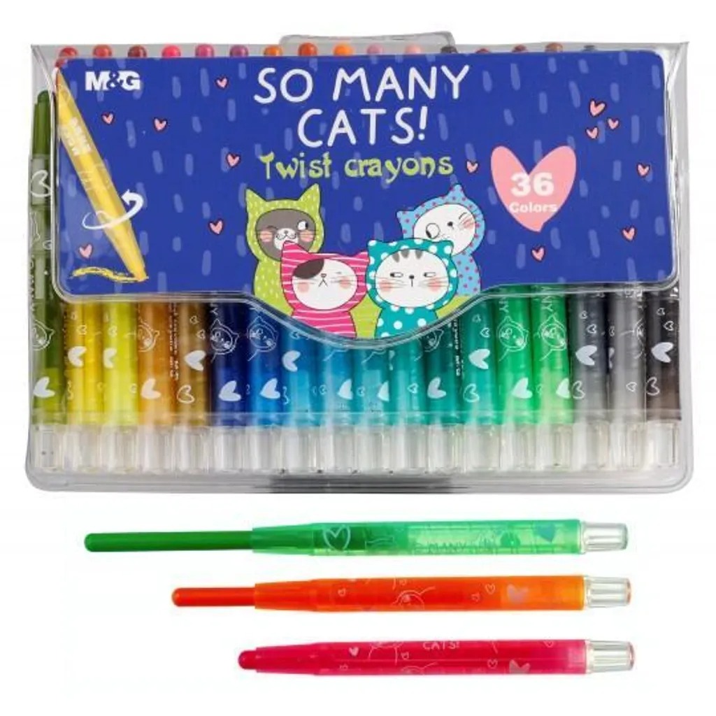 M&G So Many Cats Crayones 36 Colores