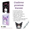 D_NQ_NP_2X_882698-MLA97770546952 Mooving Cuaderno Premium Kuromi Pocket 96 Hojas Rayadas
