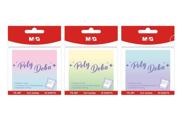 MGAS33B135 M&G Notas Adhesivas 76*76mm 50 Hojas Traslúcidas
