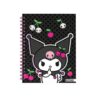 Mooving Cuaderno Premium 1/2 Oficio Kuromi 96 Hojas Rayadas