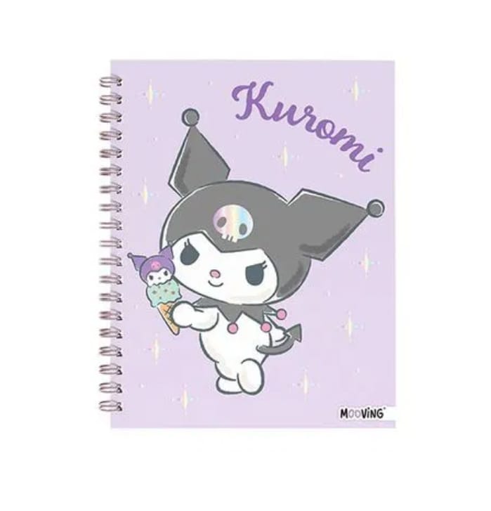 WhatsApp Image 2026-01-26 at 10.40.44 AM Mooving Cuaderno Premium 1/2 Oficio Kuromi 96 Hojas Rayadas