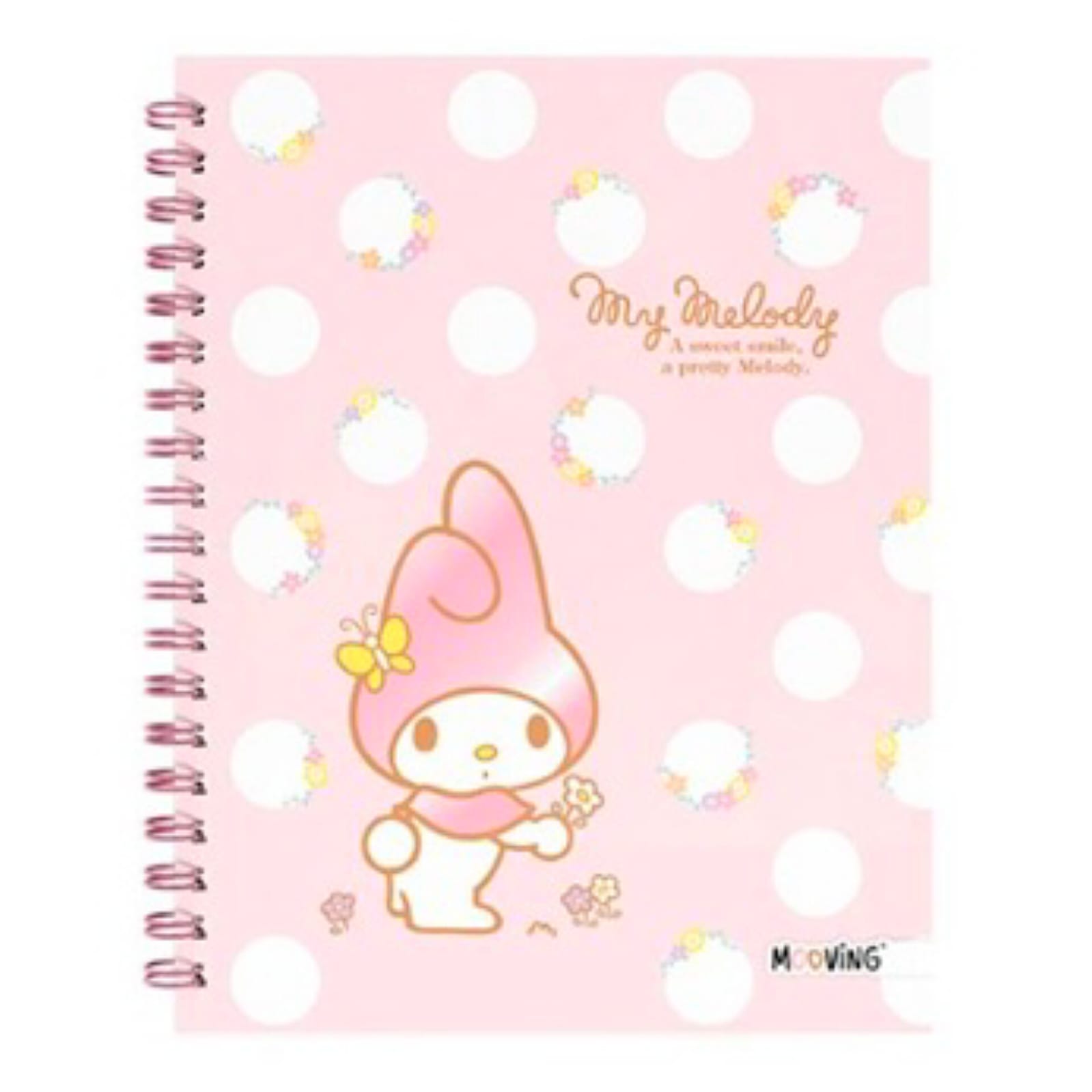 WhatsApp Image 2026-01-26 at 10.46.24 AM Mooving Cuaderno Premium 1/2 Oficio My Melody 96 Hojas Rayadas