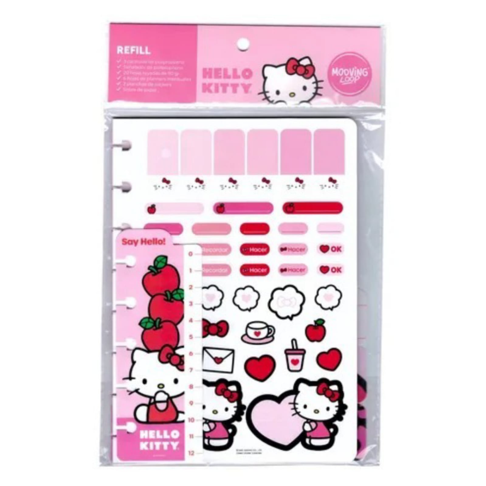 WhatsApp Image 2026-06-04 at 10.30.58 AM Mooving Refill Hello Kitty Para Cuaderno De Discos A5(Para Cuaderno Pequeño) 20H