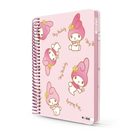 cuaderno-mooving-carta-96-hojas (1) Mooving Cuaderno Premium My Melody Tamaño Carta 96 Hojas Rayadas
