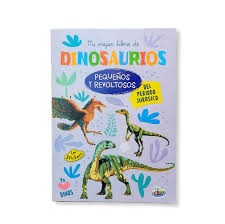 images (7) Brainy Kids Libro Educativo Dinosaurios Pequeños y Revoltosos 15 Páginas