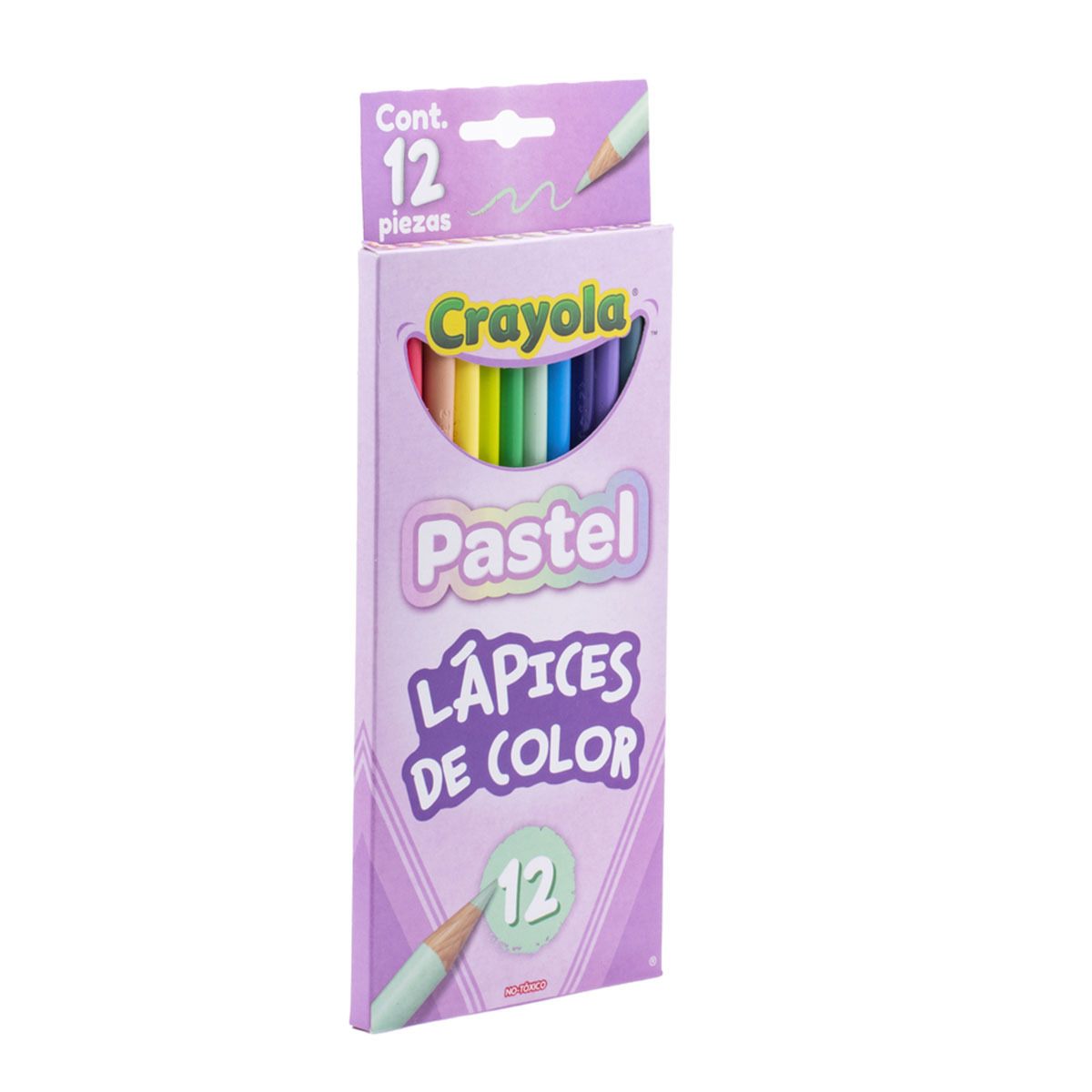 1200ftw-1214006748-2 Crayola Lápices De Color Pastel 12 Colores