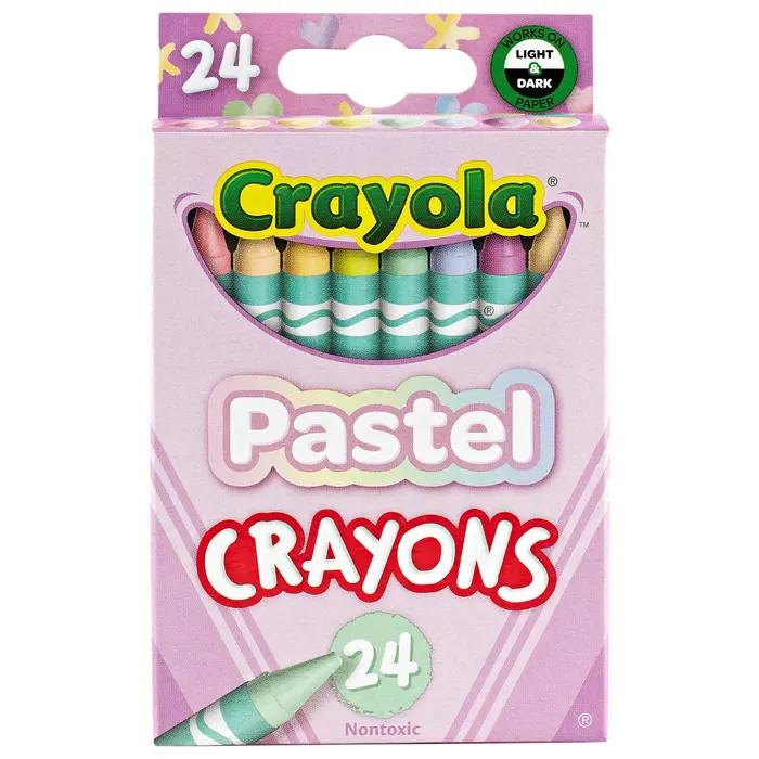 2130514_A_JPG Output Crayola Crayones Pastel 24 Colores