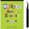 61PhMGz2FyL._AC_SX679_ Libro De 1500 Stickers De Letras