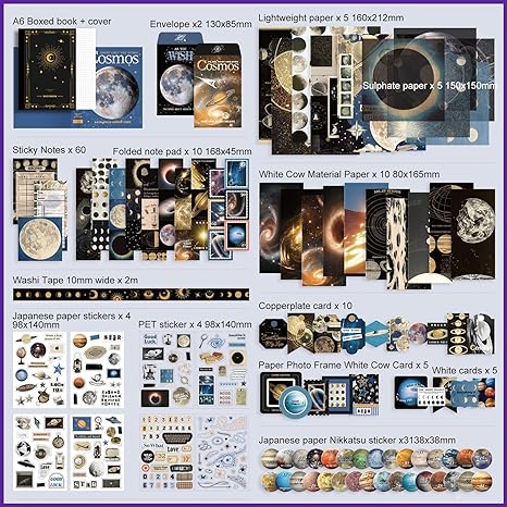 81IJtuDwWjL._AC_SX466_ Kit De Scrapbook Cosmos