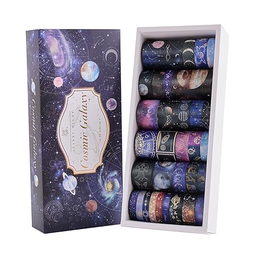 Set De Washitapes De Galaxia