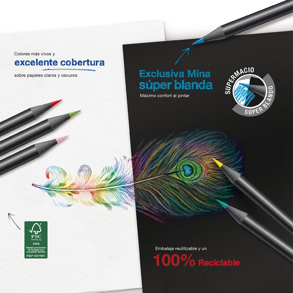 Faber Castell SuperSoft 12 Colores Pastel