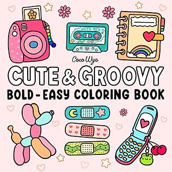 61gvTVYBm9L._SY342_ Libro Colorear Cute & Groovy - Coco Wyo(Original)