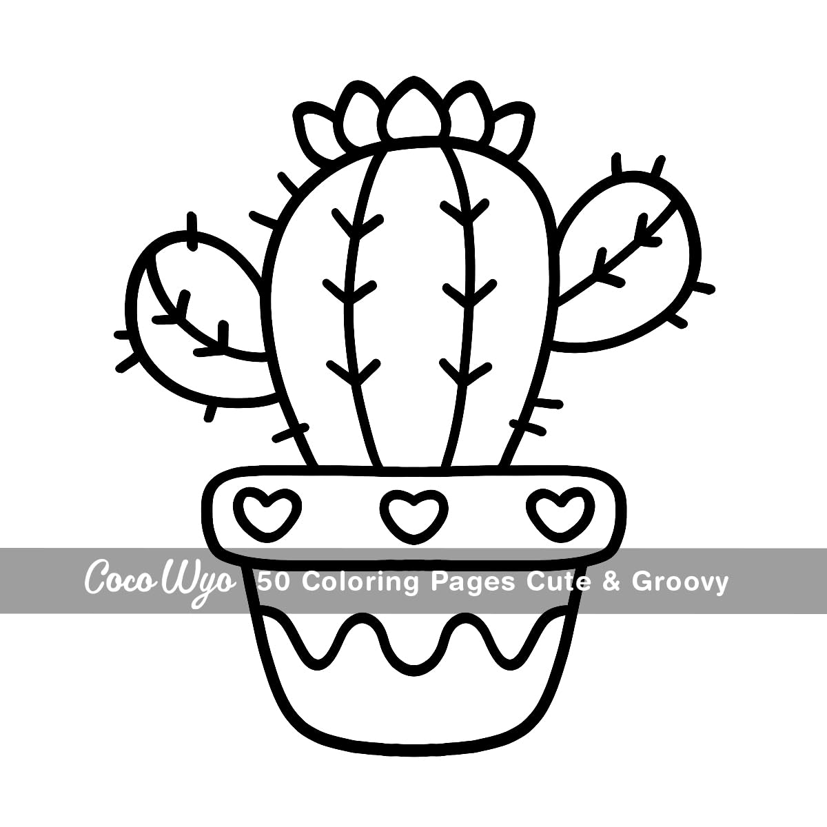 Version 1.0.0 Libro Colorear Cute & Groovy - Coco Wyo(Original)