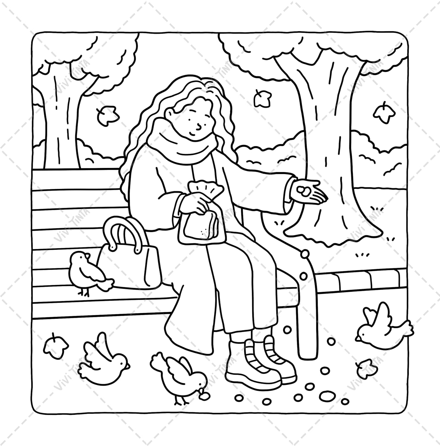 819iQh5gmeL._SL1500_ Libro Colorear Comfy Girl Vivi Tinta(Original)