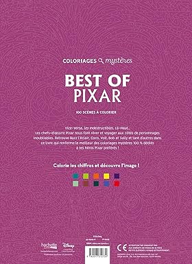 81EP62mjHRL._SY385_ Libro De Colorear Misterio Lo Mejor De Pixar