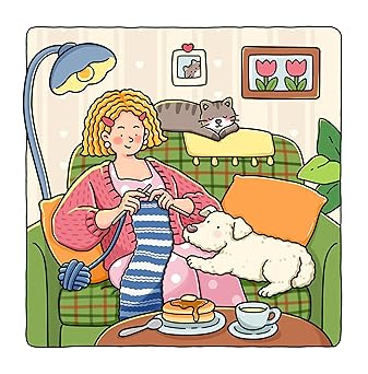 81GVMTe+p4L._SY342_ Libro Colorear Comfy Girl Vivi Tinta(Original)