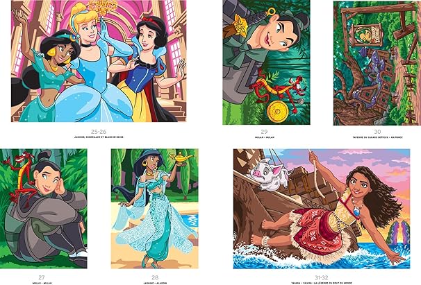 81IttMtsTuL._SX606_ Libro De Colorear Misterio Disney Princesas Tomo 2