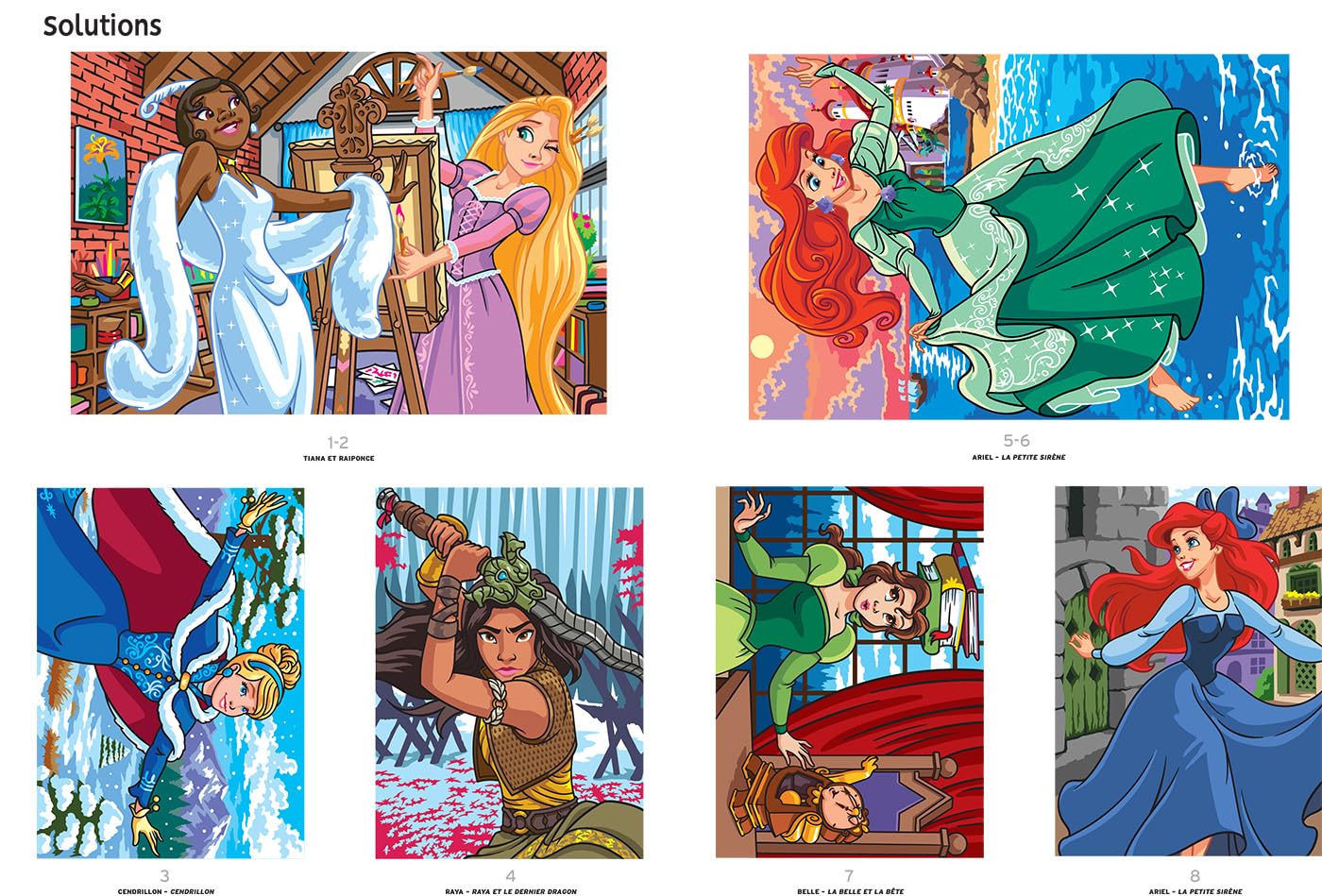 Version 1.0.0 Libro De Colorear Misterio Disney Princesas Tomo 2