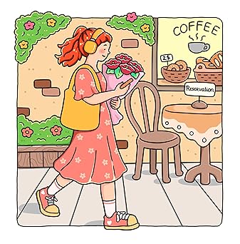 81kcJZKotFL._SY342_ Libro Colorear Comfy Girl Vivi Tinta(Original)