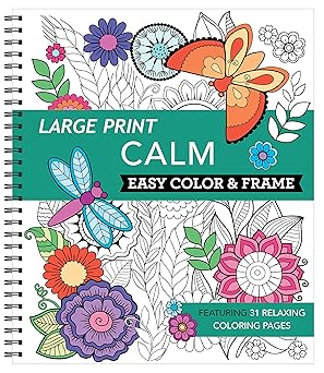 91+JZ9RS6uL._SY342_ Libro De Colorear Calm