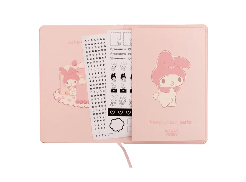 Mooving Libreta Hojas Rayadas 90gr My Melody A5
