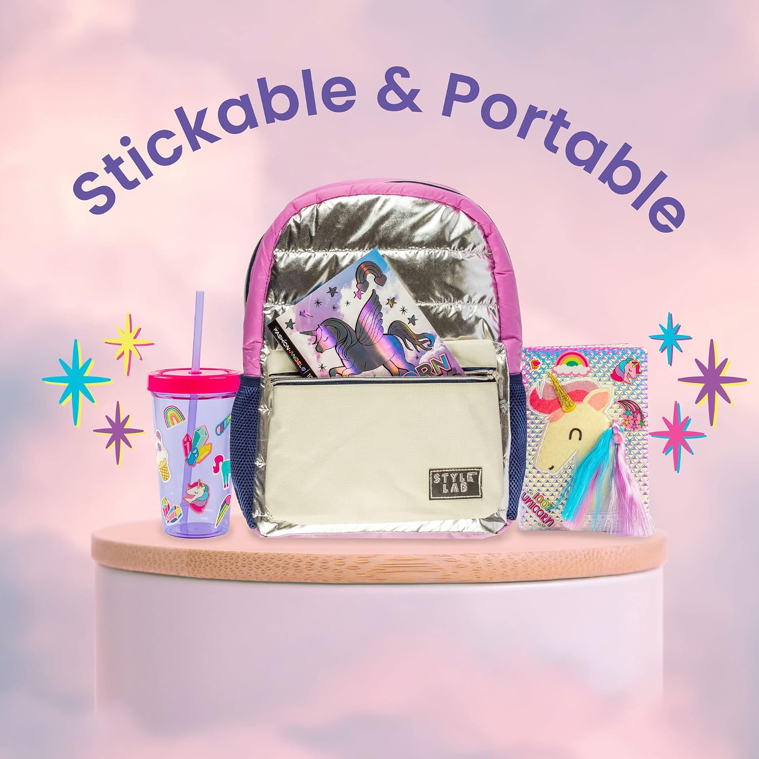 81NyK23W8cL._AC_SL1500_ Libro Stickers Unicornios +1000