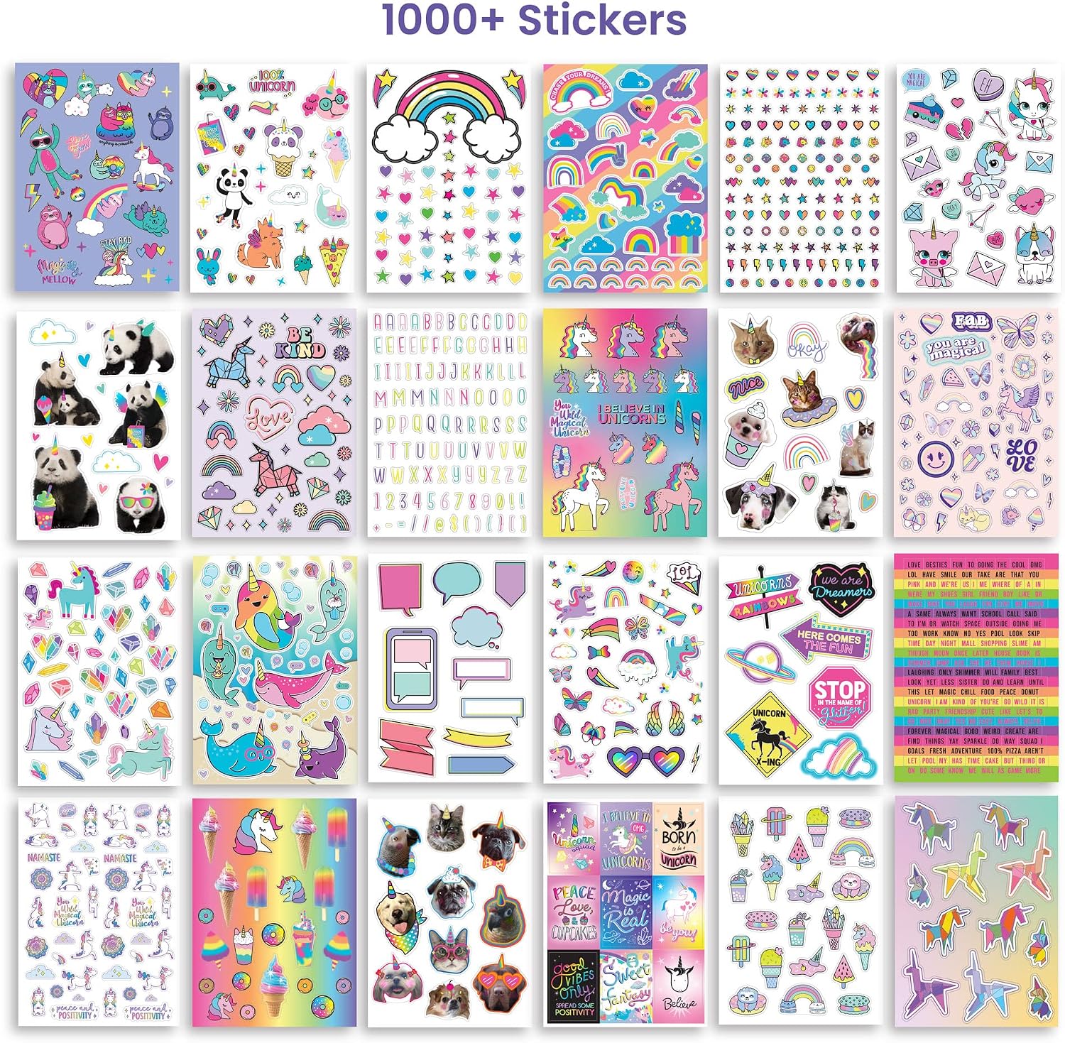 91OzcwxfrjL._AC_SL1500_ Libro Stickers Unicornios +1000