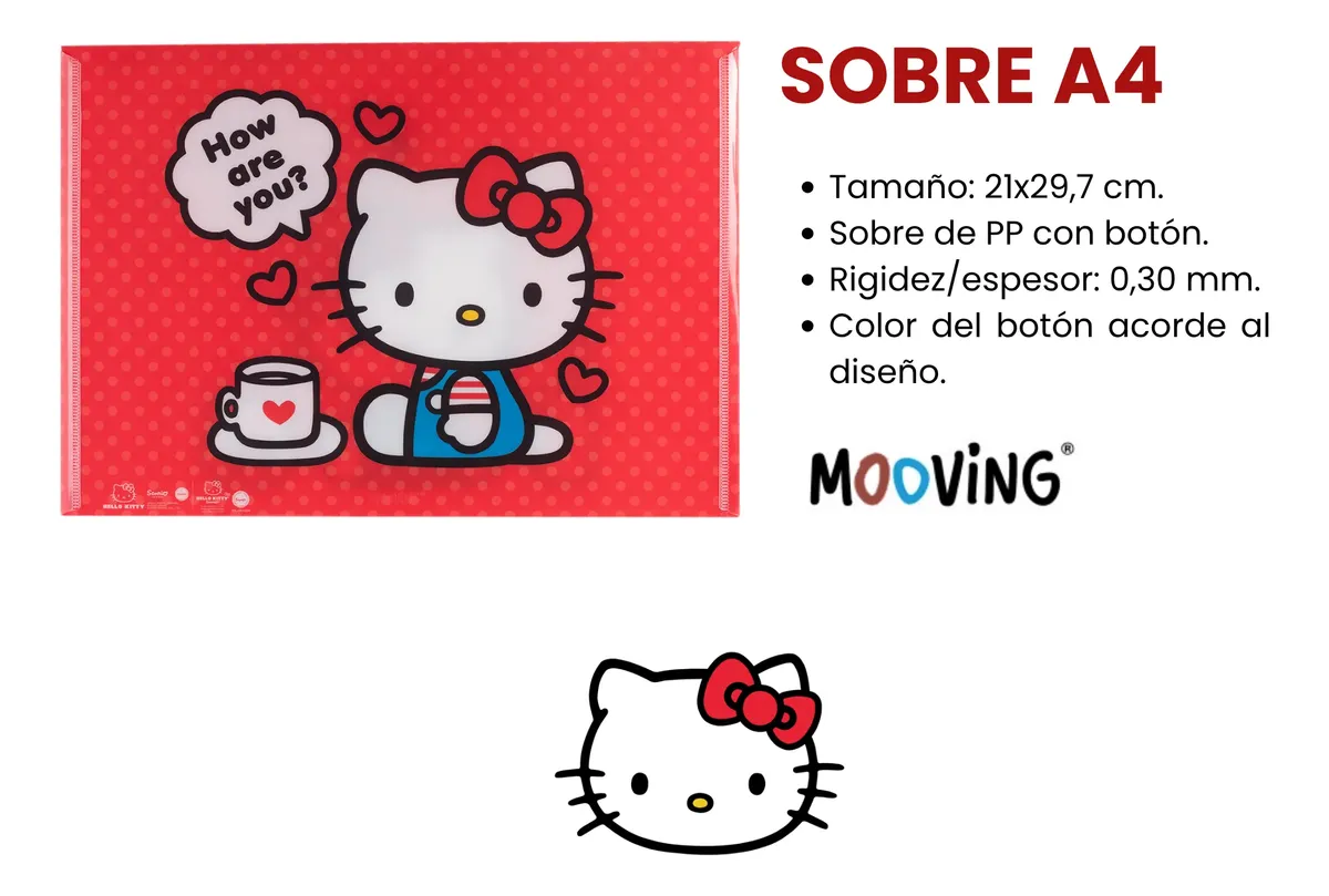 D_NQ_NP_2X_803424-MLA110898148968_052026-F Mooving Sobre Con Boton Hello Kitty A4