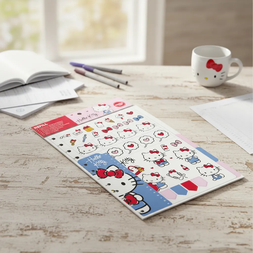 D_NQ_NP_2X_810544-MLA112799080511_062026-F Mooving Refill Hello Kitty Para Cuaderno De Discos Carta(Para Cuaderno Grande)