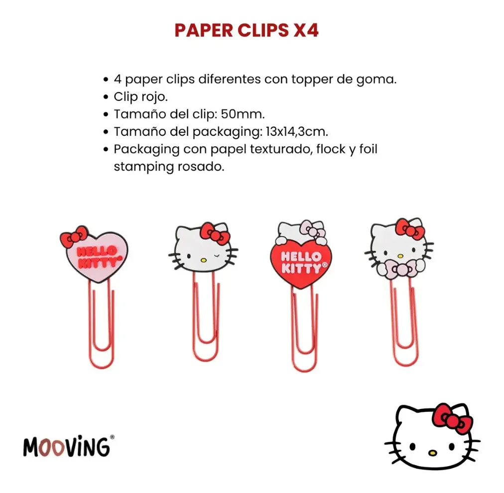 Mooving 4 Clips Caritas Hello Kitty