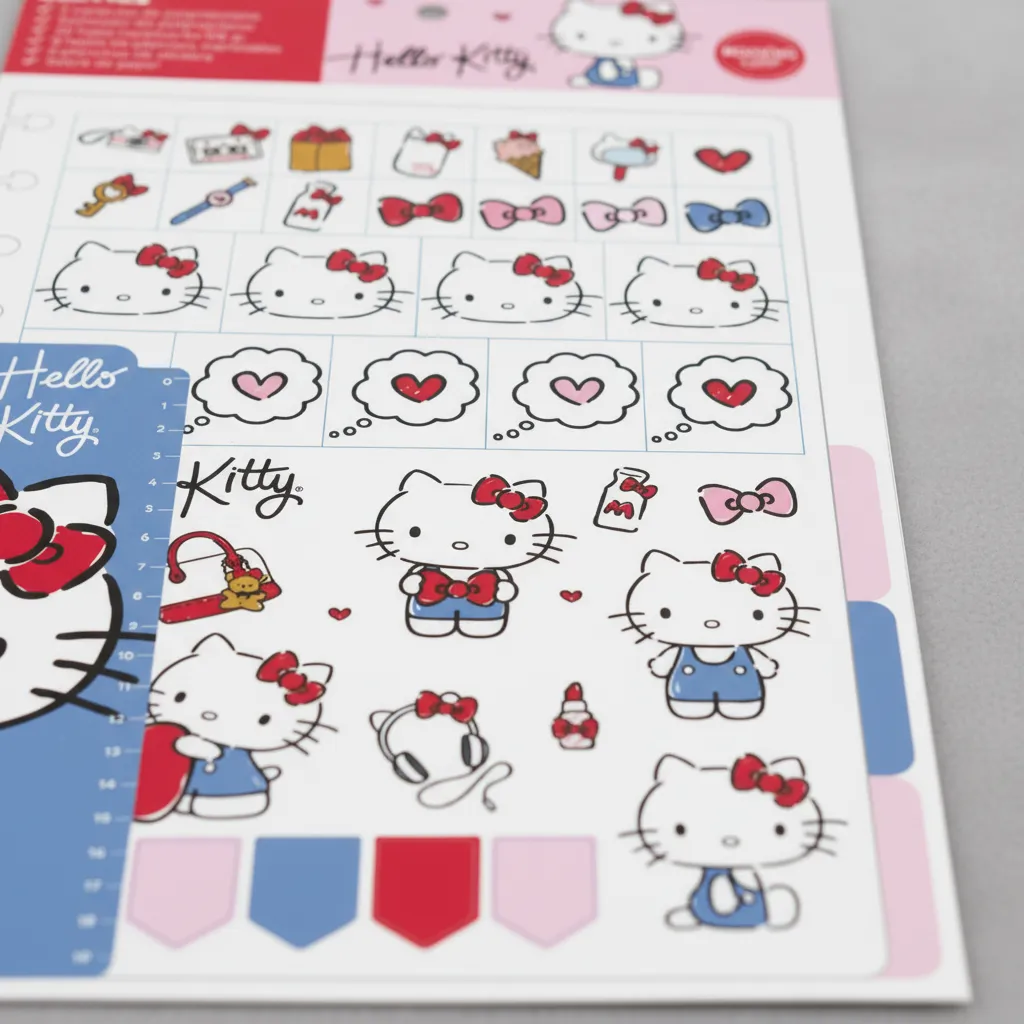 D_NQ_NP_2X_999374-MLA111712928488_062026-F Mooving Refill Hello Kitty Para Cuaderno De Discos Carta(Para Cuaderno Grande)