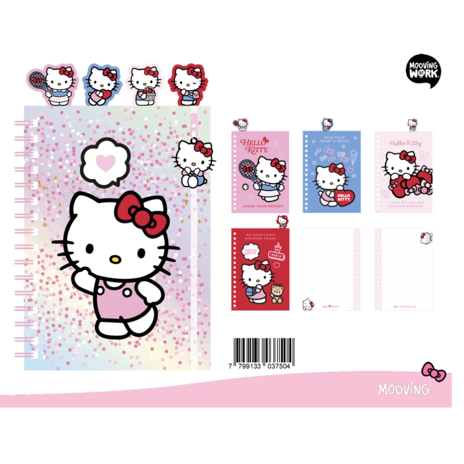 WhatsApp Image 2026-07-23 at 4.26.34 PM Mooving Cuaderno A5 Con Separadores Hello Kitty