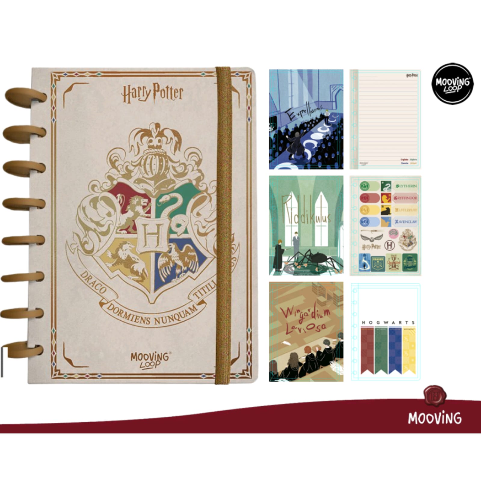 WhatsApp Image 2026-07-23 at 4.38.59 PM Mooving Cuaderno Discos A5 Harry Potter A5
