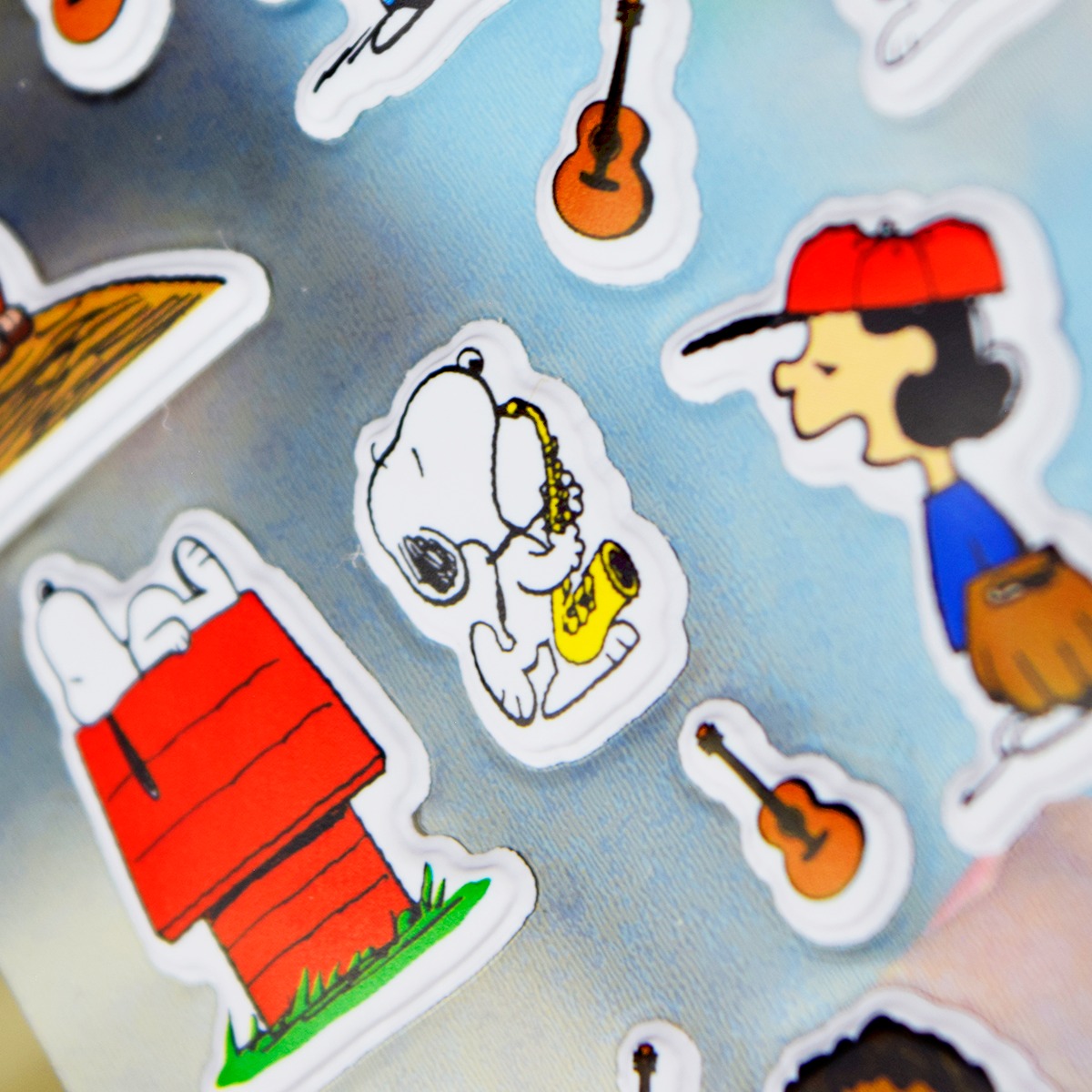 Stickers Snoopy +300(Incluye stickers infladas)
