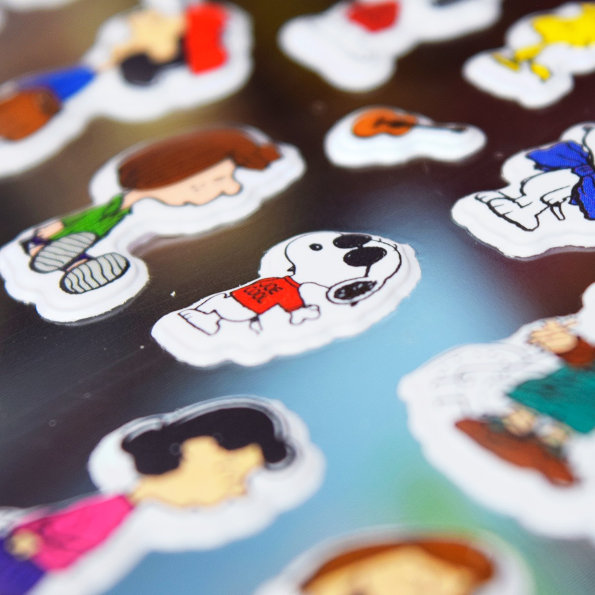 Stickers Snoopy +300(Incluye stickers infladas)