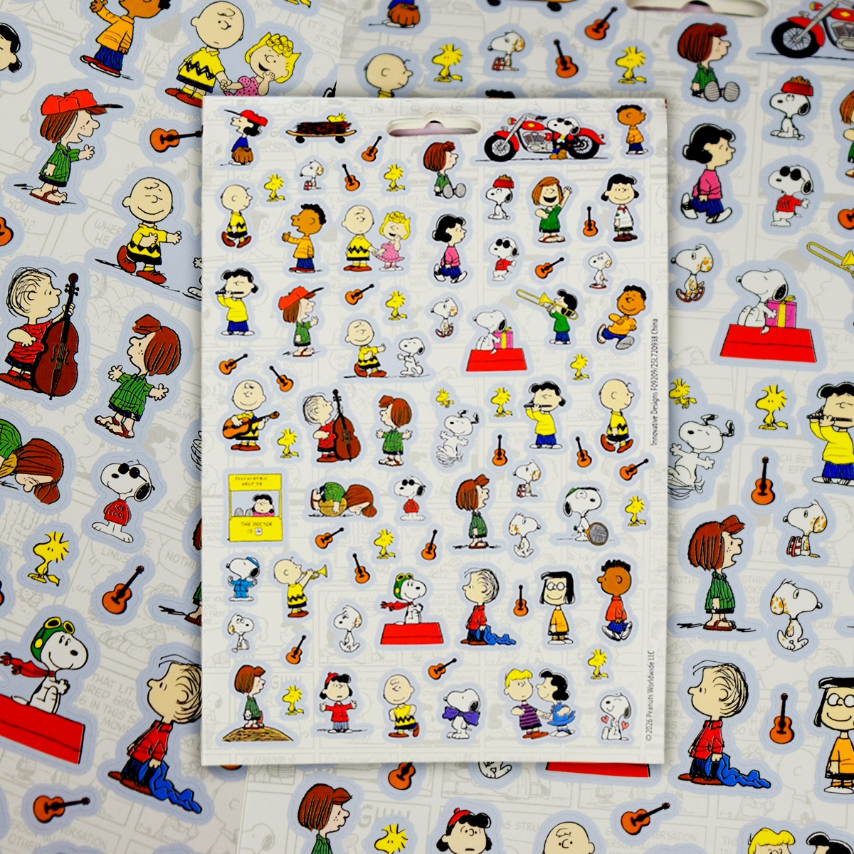 Stickers Snoopy +300(Incluye stickers infladas)
