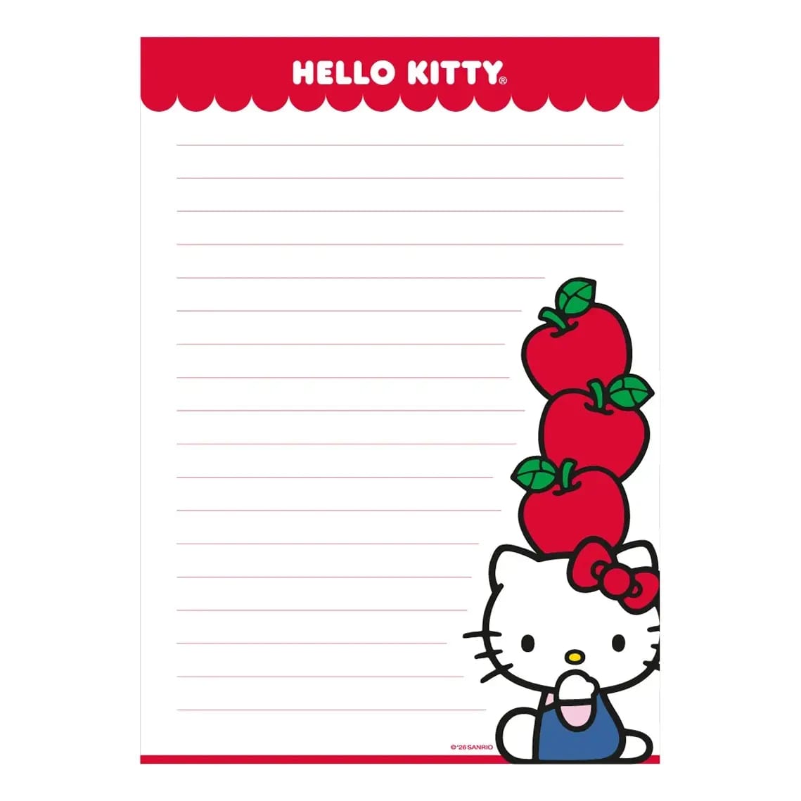 Mooving Bloc De Notas Hello Kitty