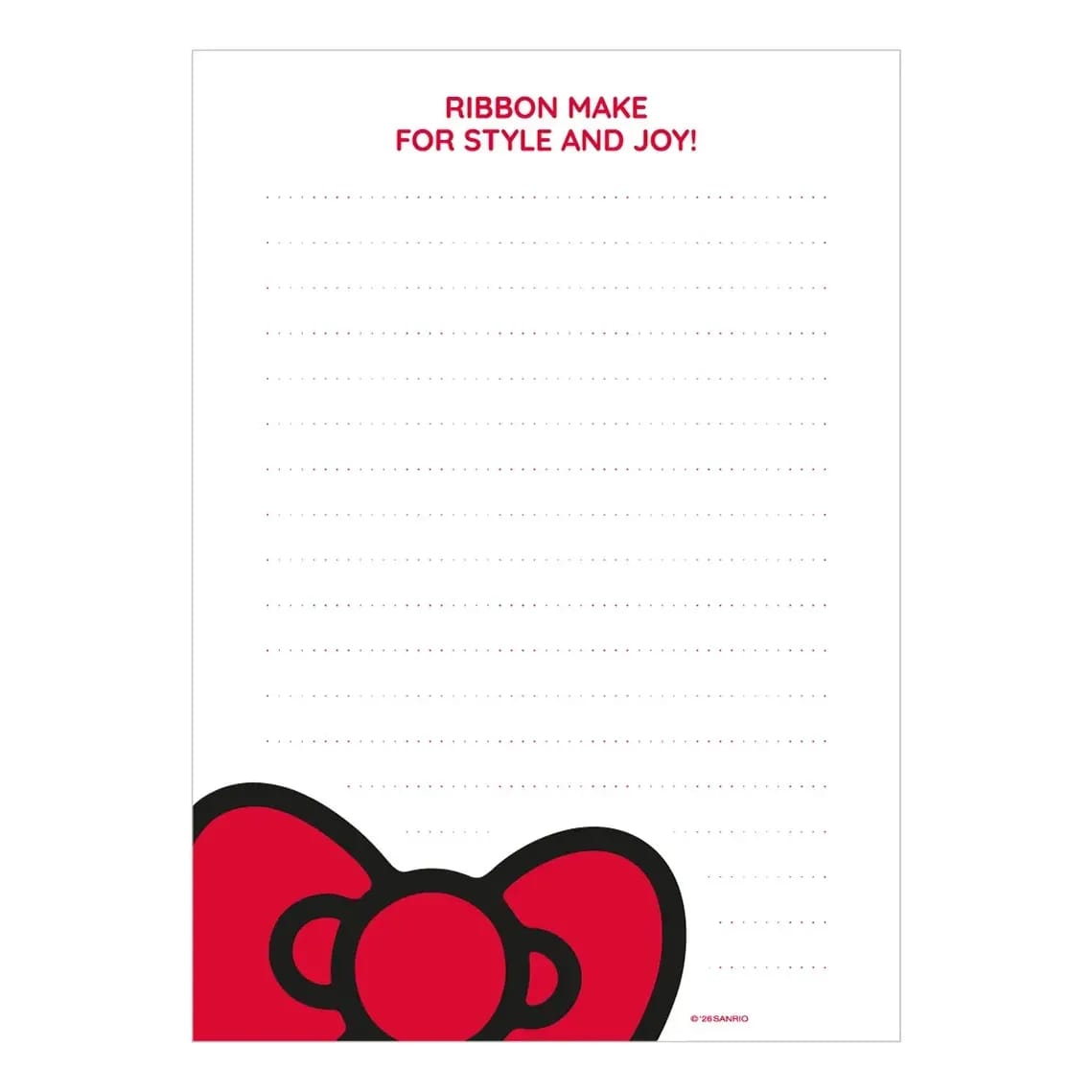 Mooving Bloc De Notas Hello Kitty