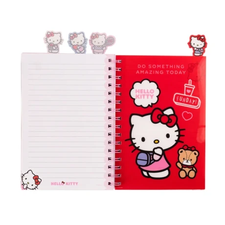 cuaderno-mooving-hello-kitty-con-separadores-cuaderno-mooving-hello-kitty-con-separadores (2) Mooving Cuaderno A5 Con Separadores Hello Kitty