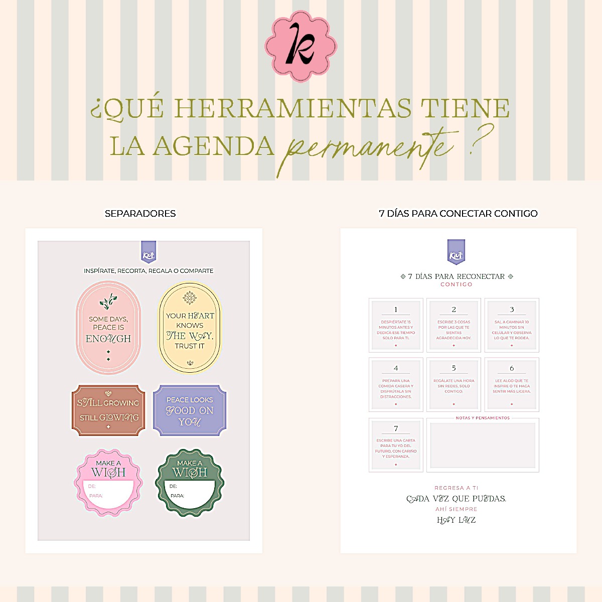 Kiut Agenda Permanente(Sin Fechas) Diseño 2