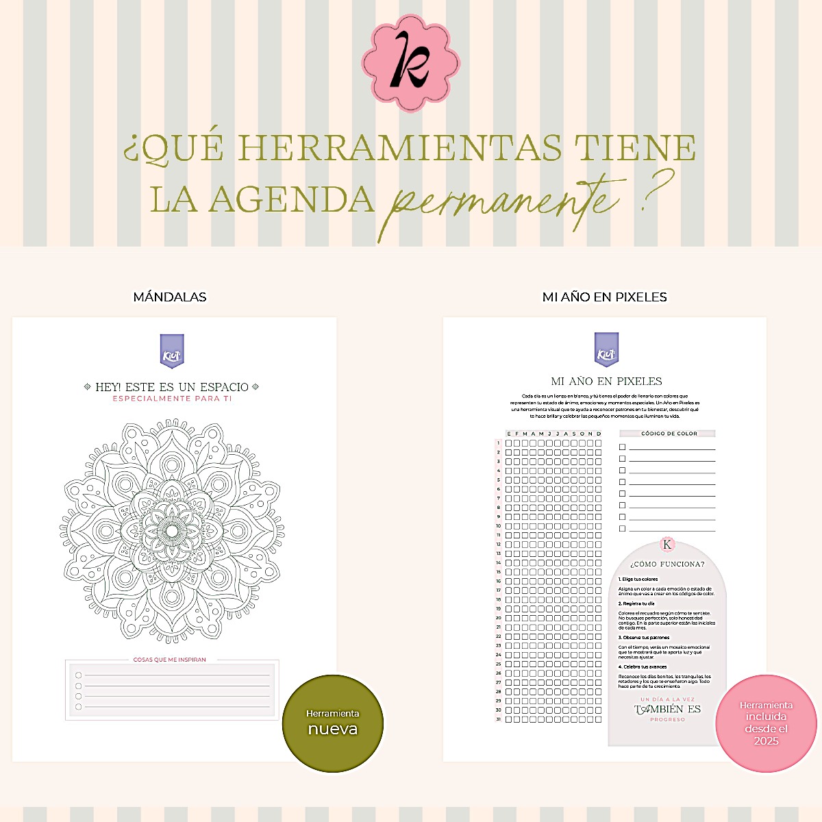 Kiut Agenda Permanente(Sin Fechas) Diseño 2