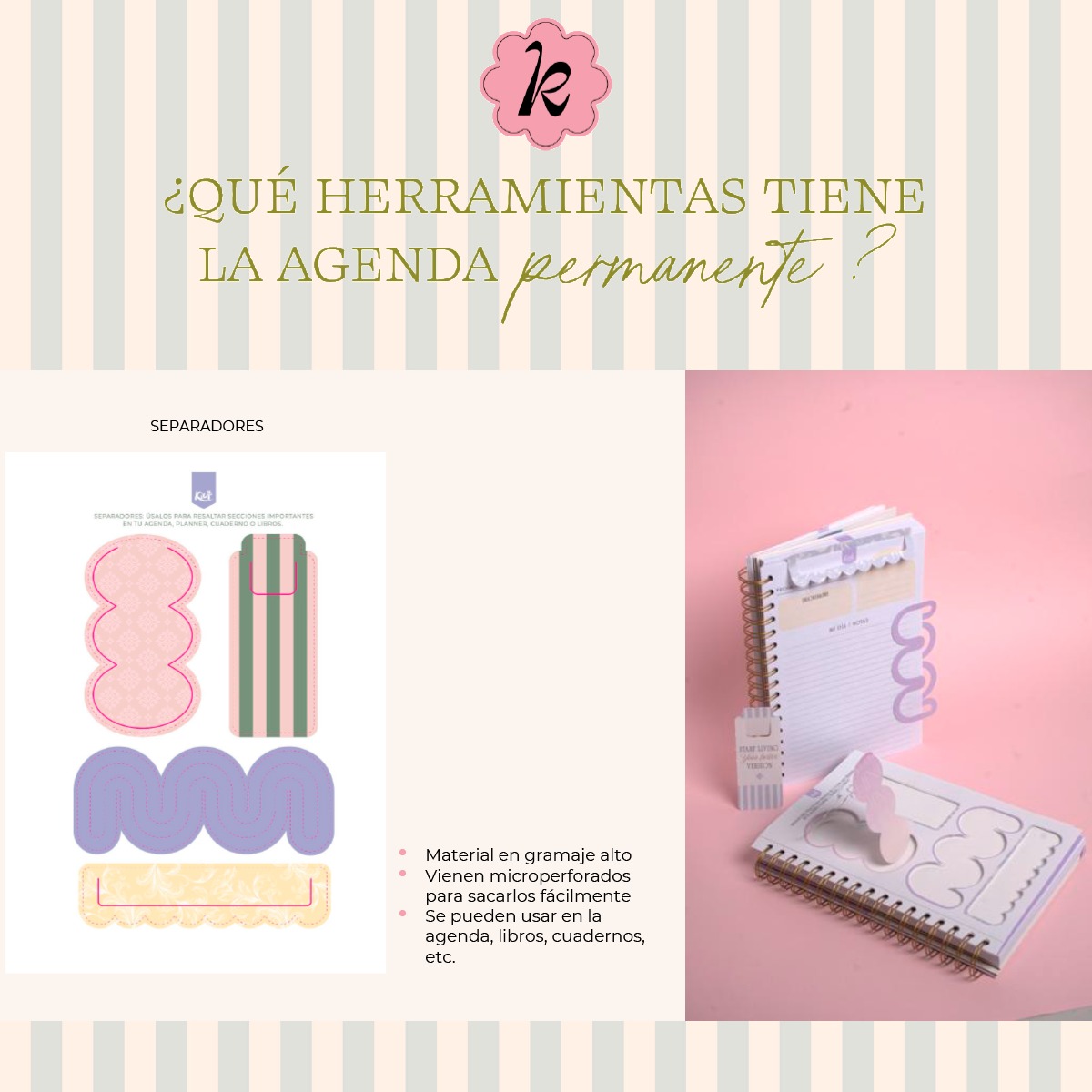 Kiut Agenda Permanente(Sin Fechas) Diseño 2