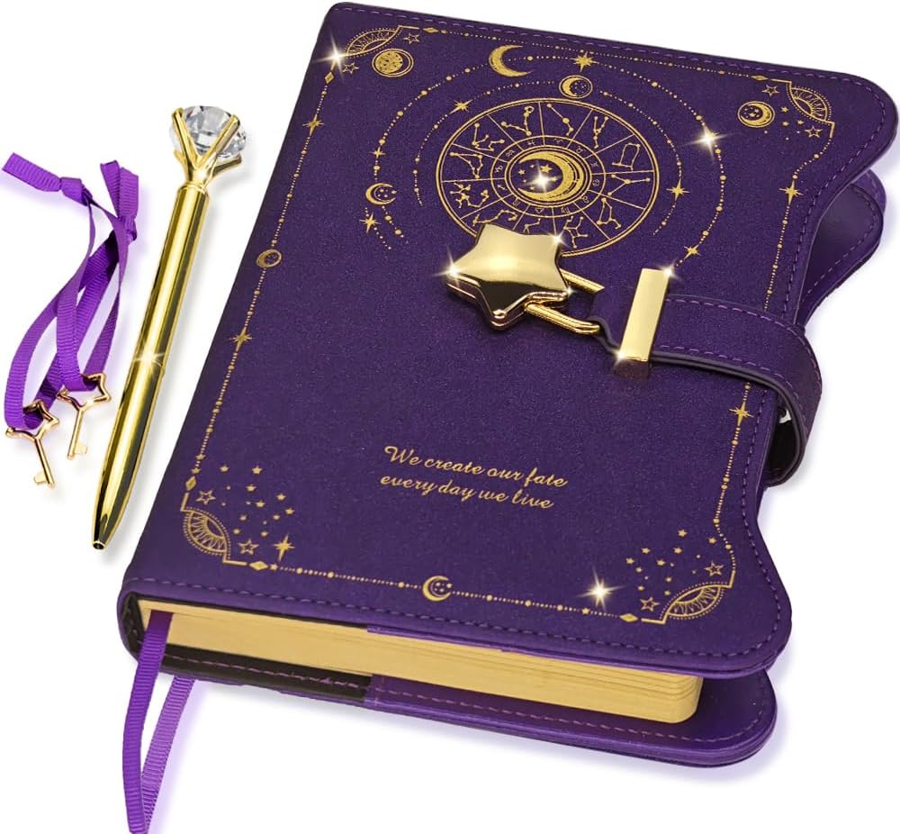 Journal / Diario Con Candado y Llaves 360 Páginas Kraft