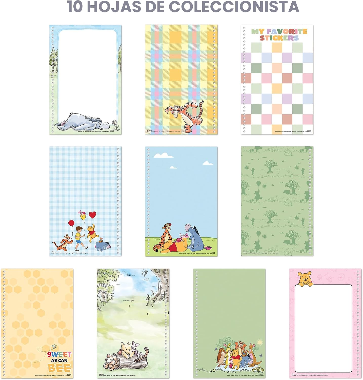 71g047En7ZL._AC_SL1500_ Fashion Angels Libro Coleccionador De Stickers +1000 Stickers Winnie The Pooh(Defecto de Transporte Pestañas que sobresalen con arrugas)