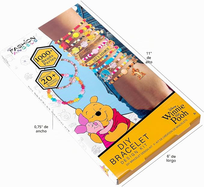 81-f5UDT2mL._AC_SX679_ Fashion Angels Winnie the Pooh - Kit De Pulsera Para Bricolaje