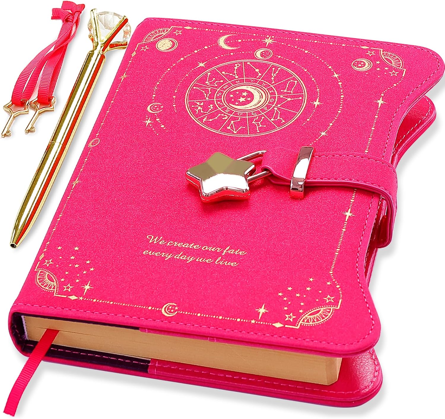 Journal / Diario Con Candado y Llaves 360 Páginas Kraft