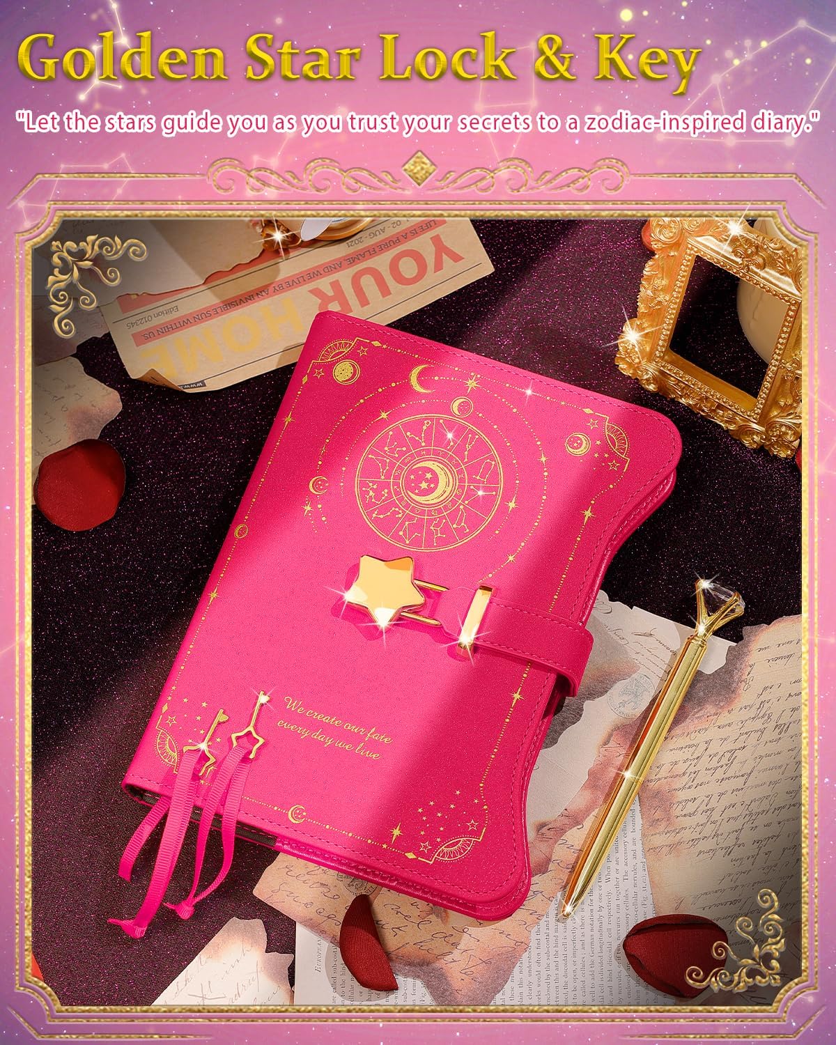 81H-mmmMehL._AC_SL1500_ (1) Journal / Diario Con Candado y Llaves 360 Páginas Kraft